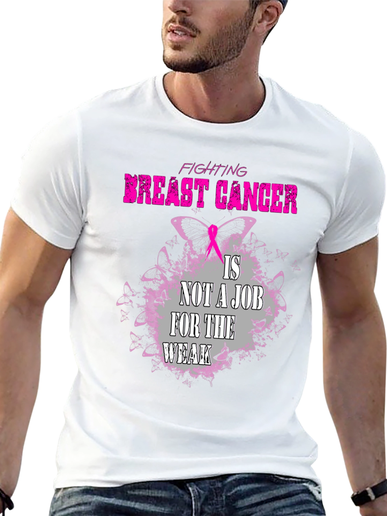 Breast Cancer Awareness T-Shirt - Fighting Cancer