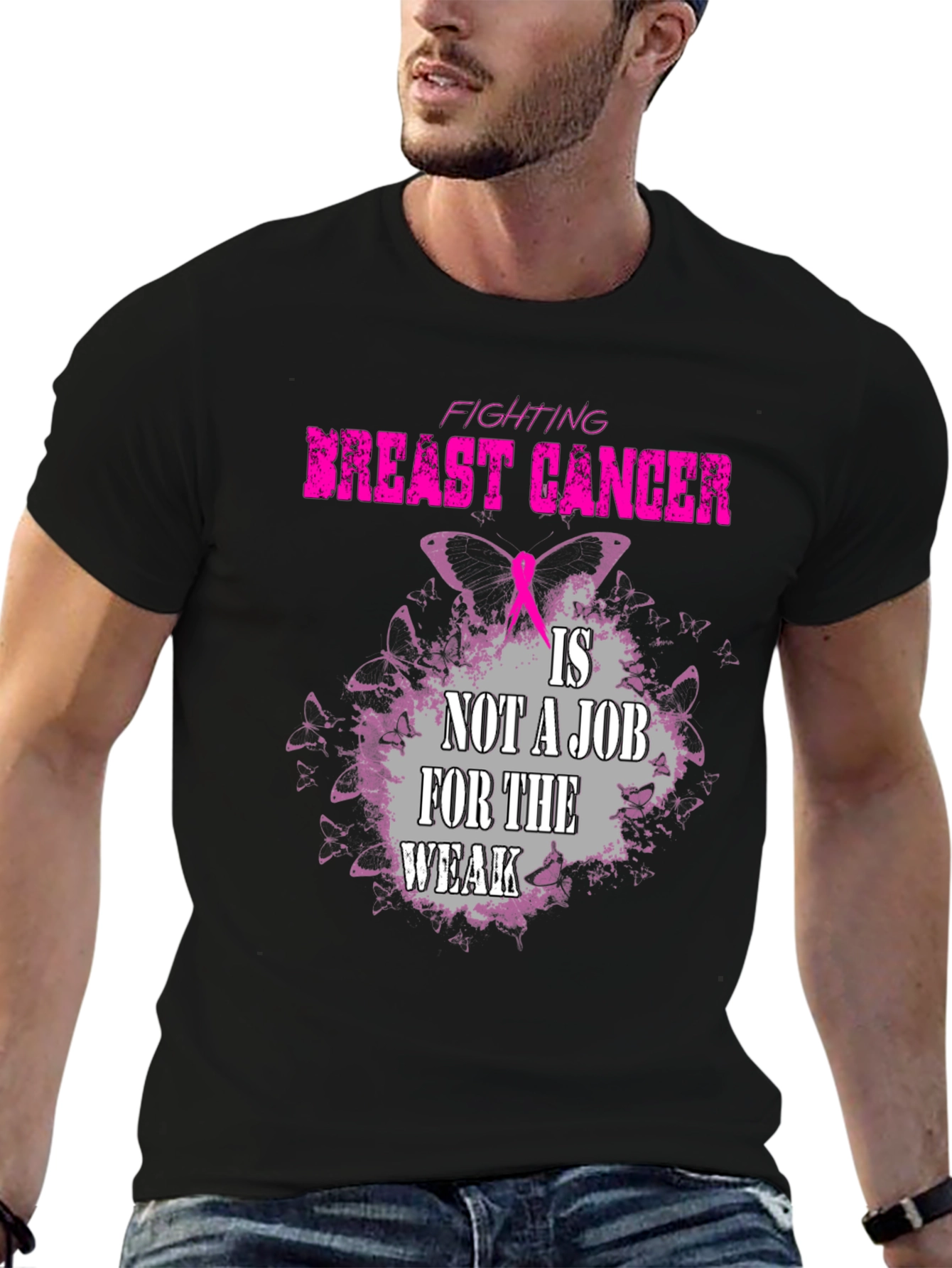 Breast Cancer Awareness T-Shirt - Fighting Cancer