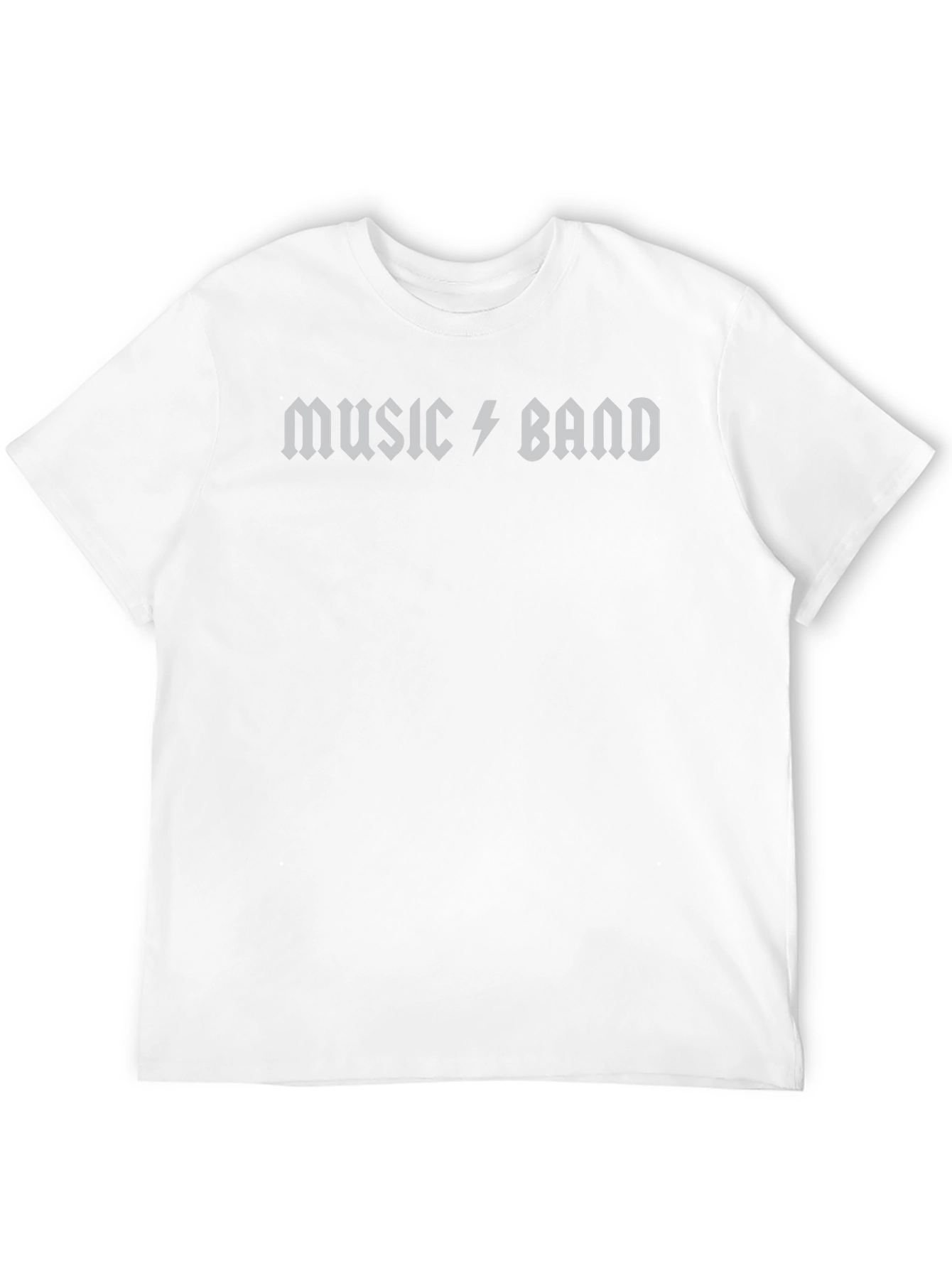 Music Band Graphic Black T-Shirt