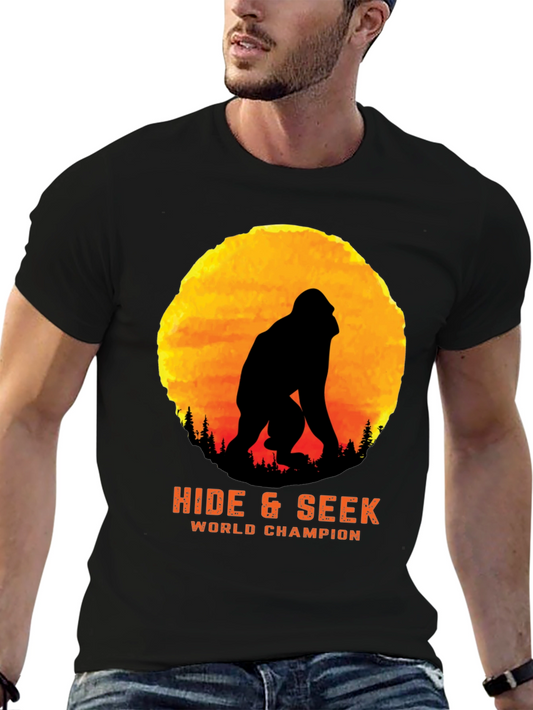 Hide & Seek World Champion Bigfoot Graphic Tee