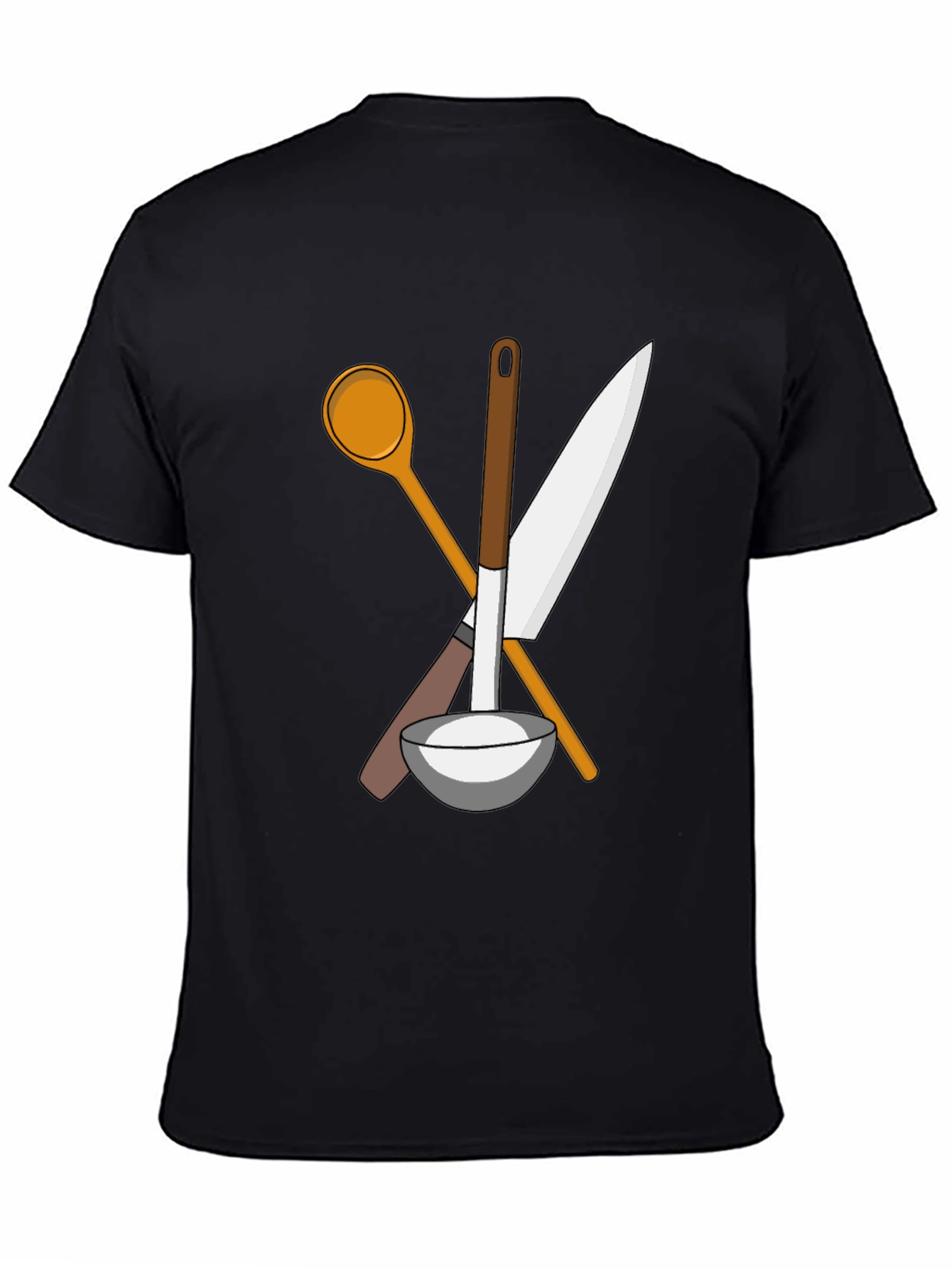 Chefs Tools Graphic T-Shirt - Black