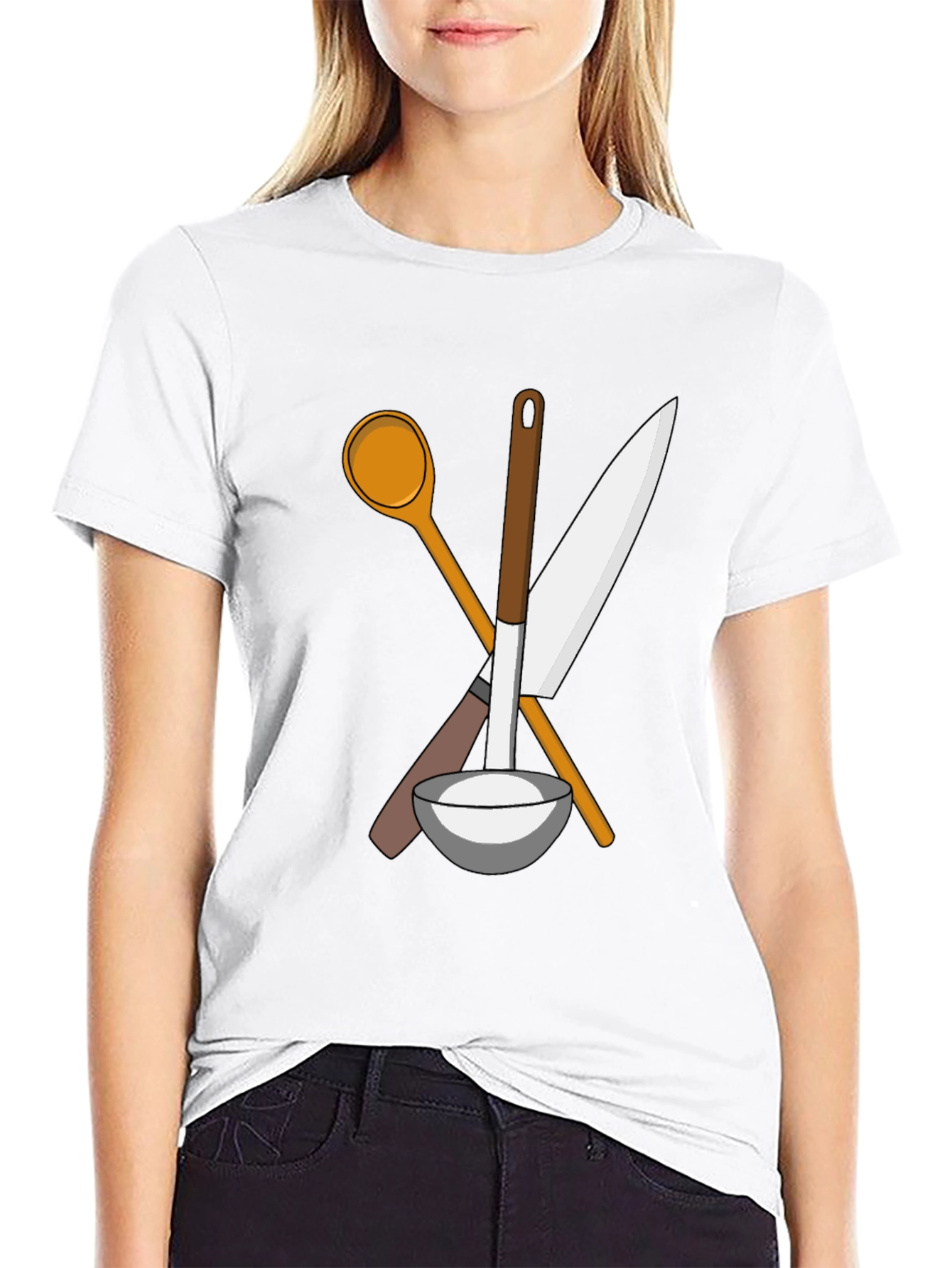 Chefs Tools Graphic T-Shirt - Black