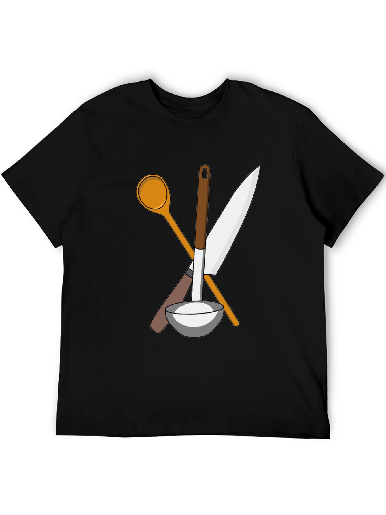 Chefs Tools Graphic T-Shirt - Black