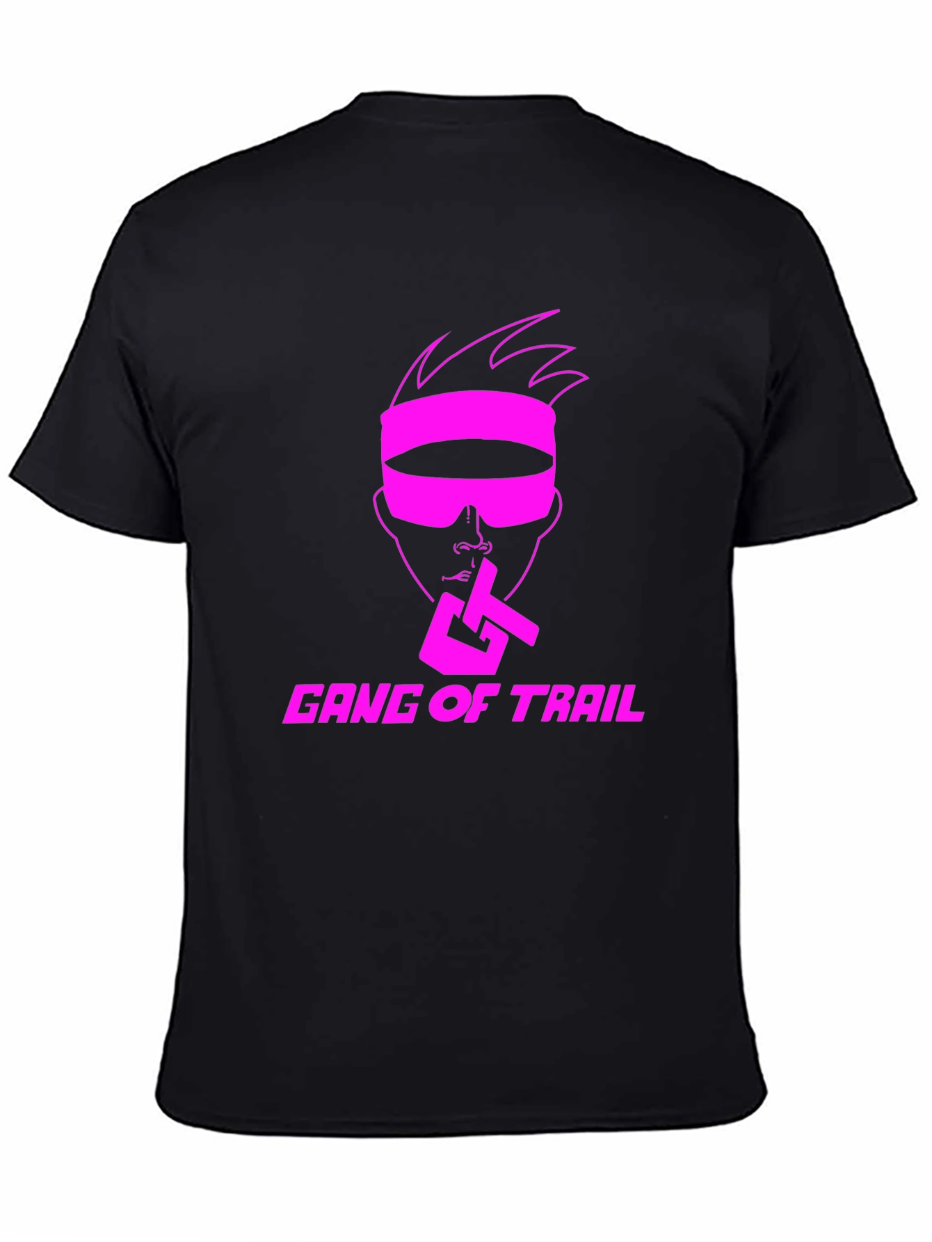 Gang of Trail T-Shirt - Pink Graphic Print