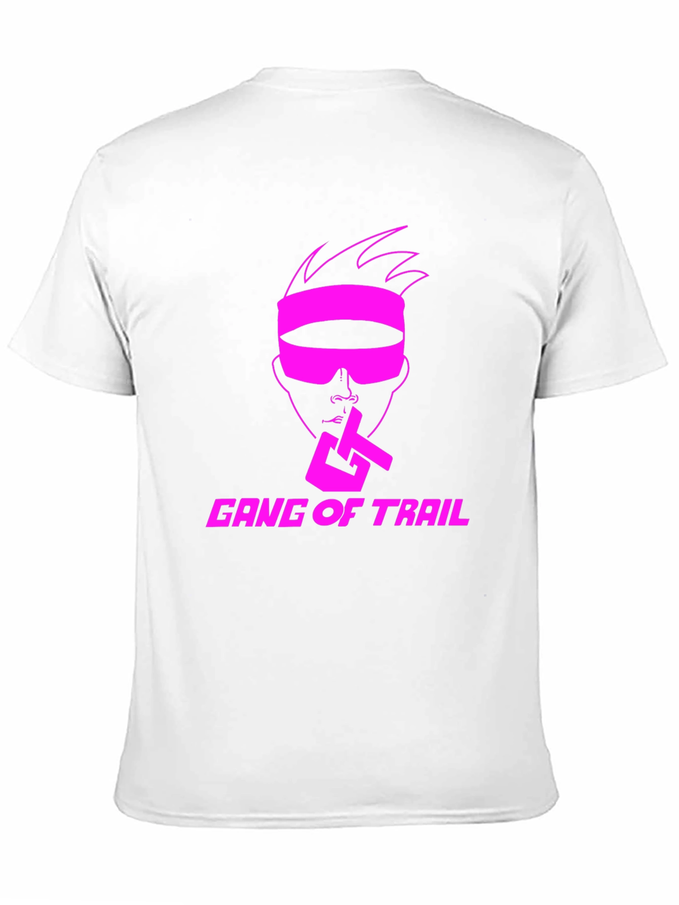 Gang of Trail T-Shirt - Pink Graphic Print