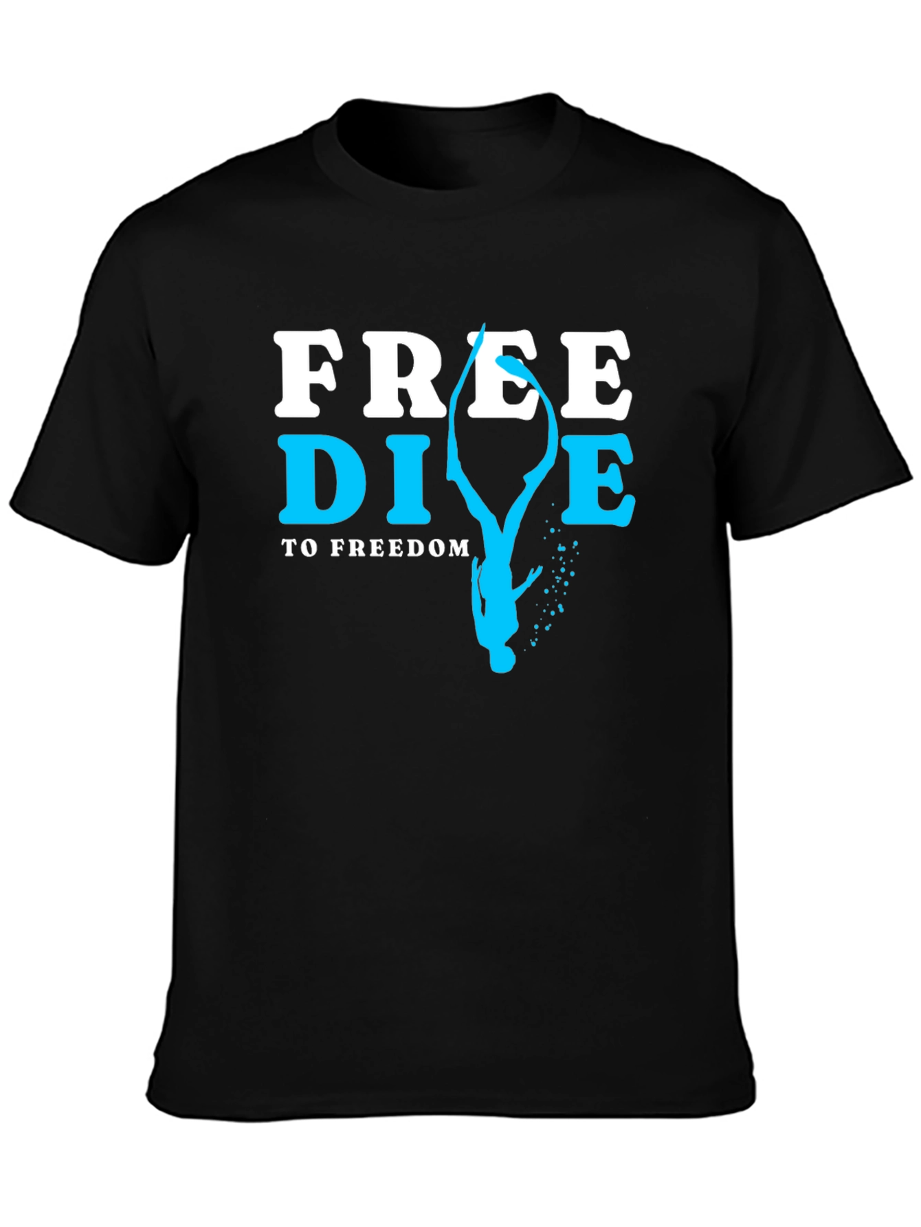 Free Dive T-Shirt - Diving To Freedom