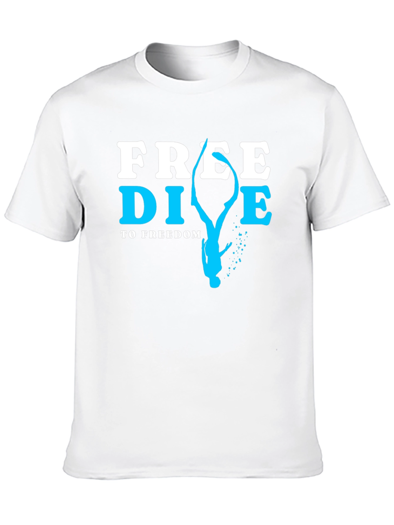 Free Dive T-Shirt - Diving To Freedom