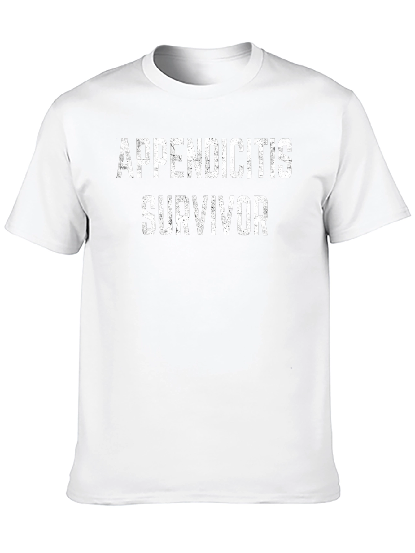 Appendicitis Survivor Black T-Shirt