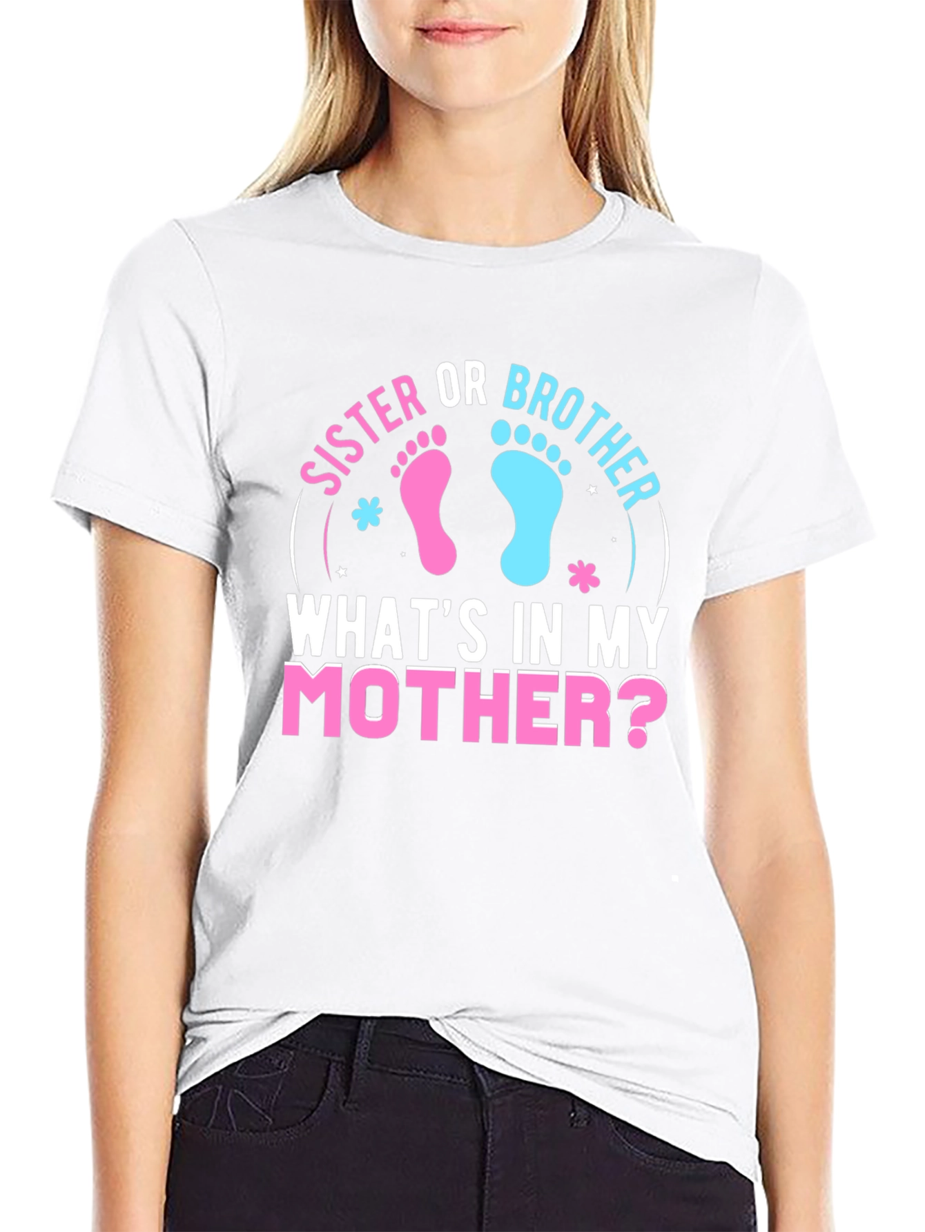 Sister Or Brother Gender Reveal T-Shirt