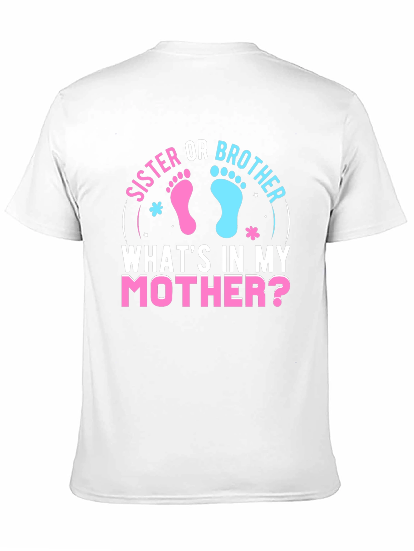Sister Or Brother Gender Reveal T-Shirt