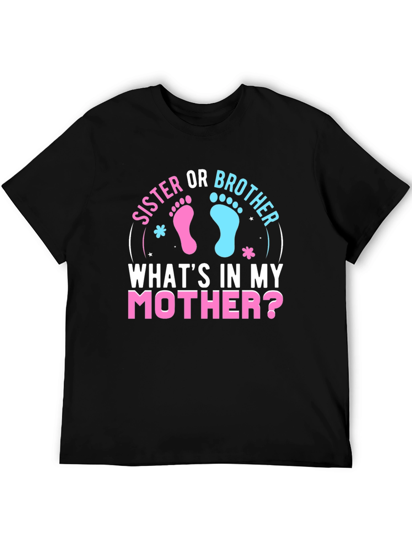 Sister Or Brother Gender Reveal T-Shirt