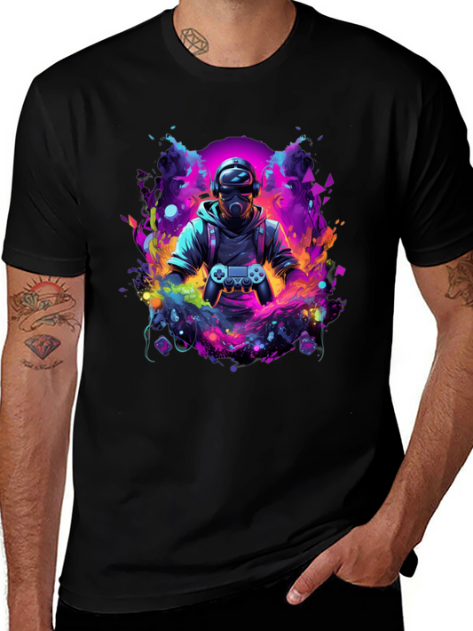 Gamer T-Shirt - Futuristic Design