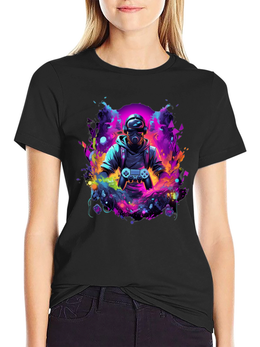 Gamer T-Shirt - Futuristic Design