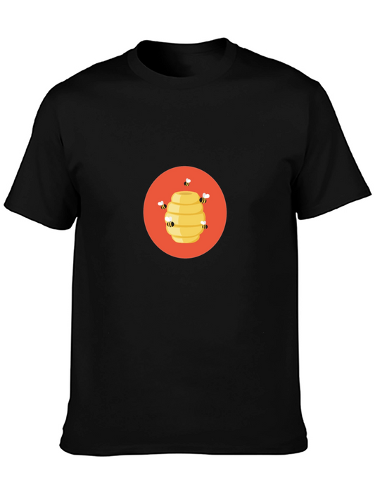 Beehive T-Shirt - Sweet Honeycomb Design