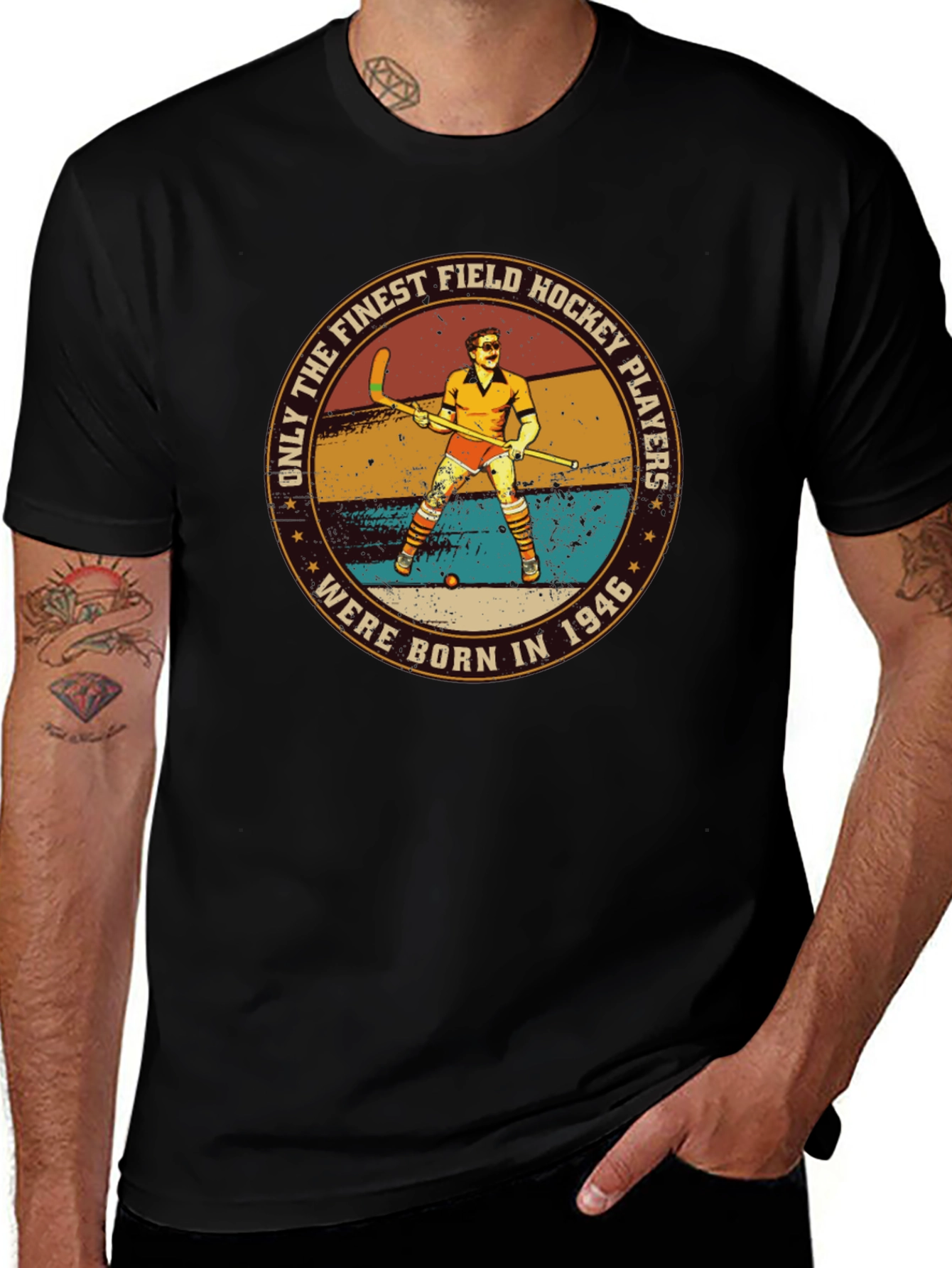 Field Hockey Players Born in 1946 T-Shirt