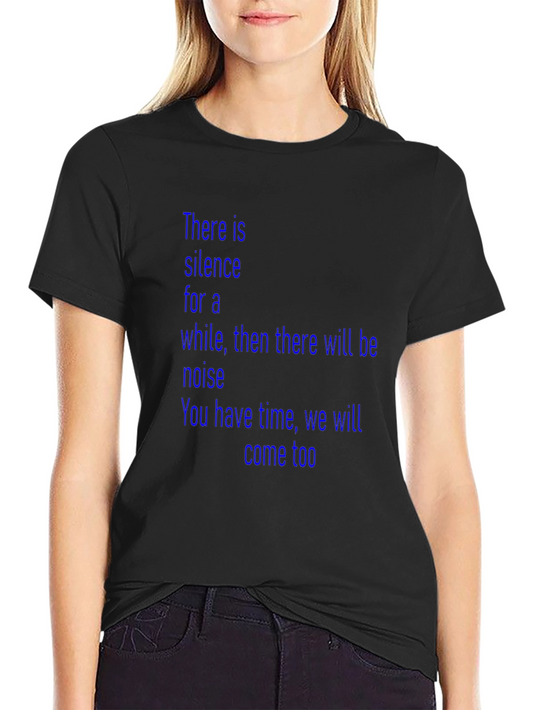 Graphic T-Shirt - Silence and Noise