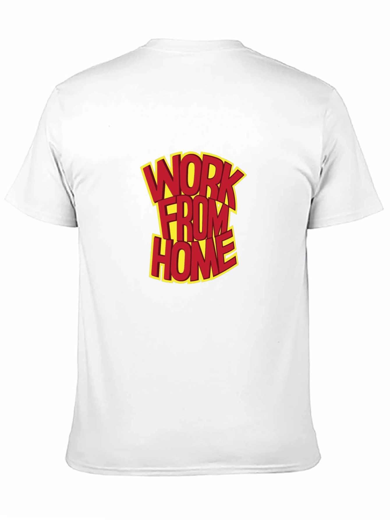 Work From Home Graphic Tee - Black