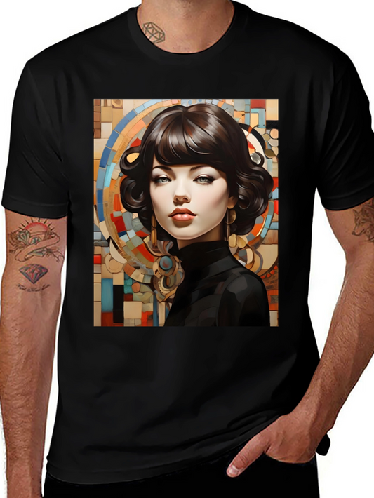 Elegant Woman Portrait T-Shirt