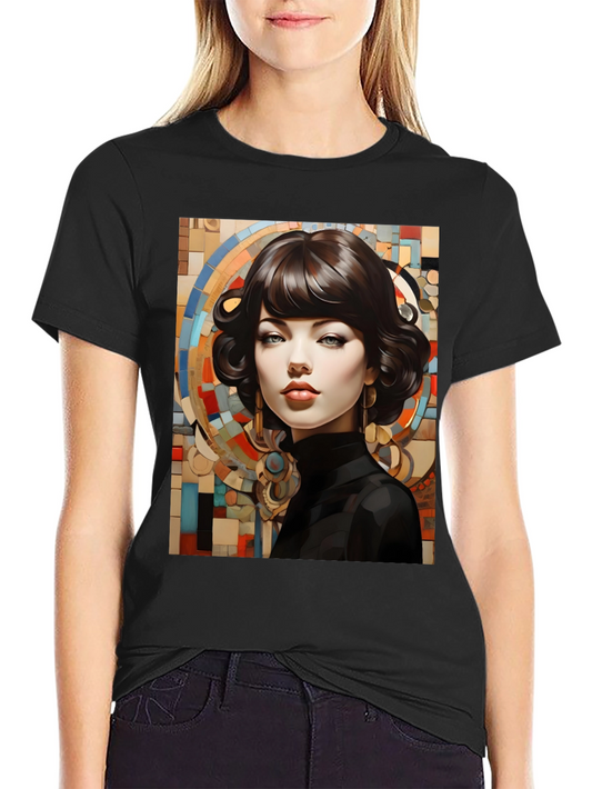 Elegant Woman Portrait T-Shirt