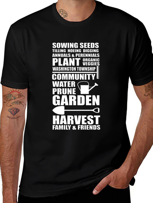 Gardeners Life T-Shirt - Sowing Seeds Harvest Family
