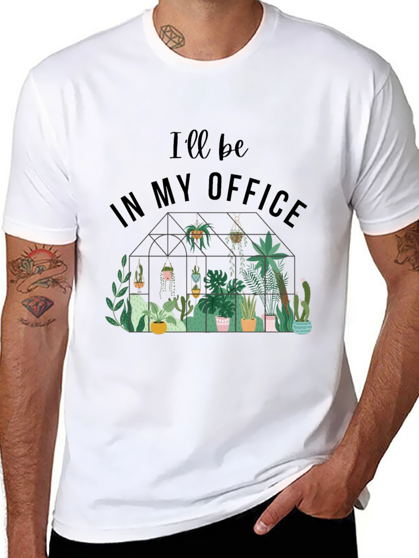 Ill Be In My Office Plant Lover T-Shirt