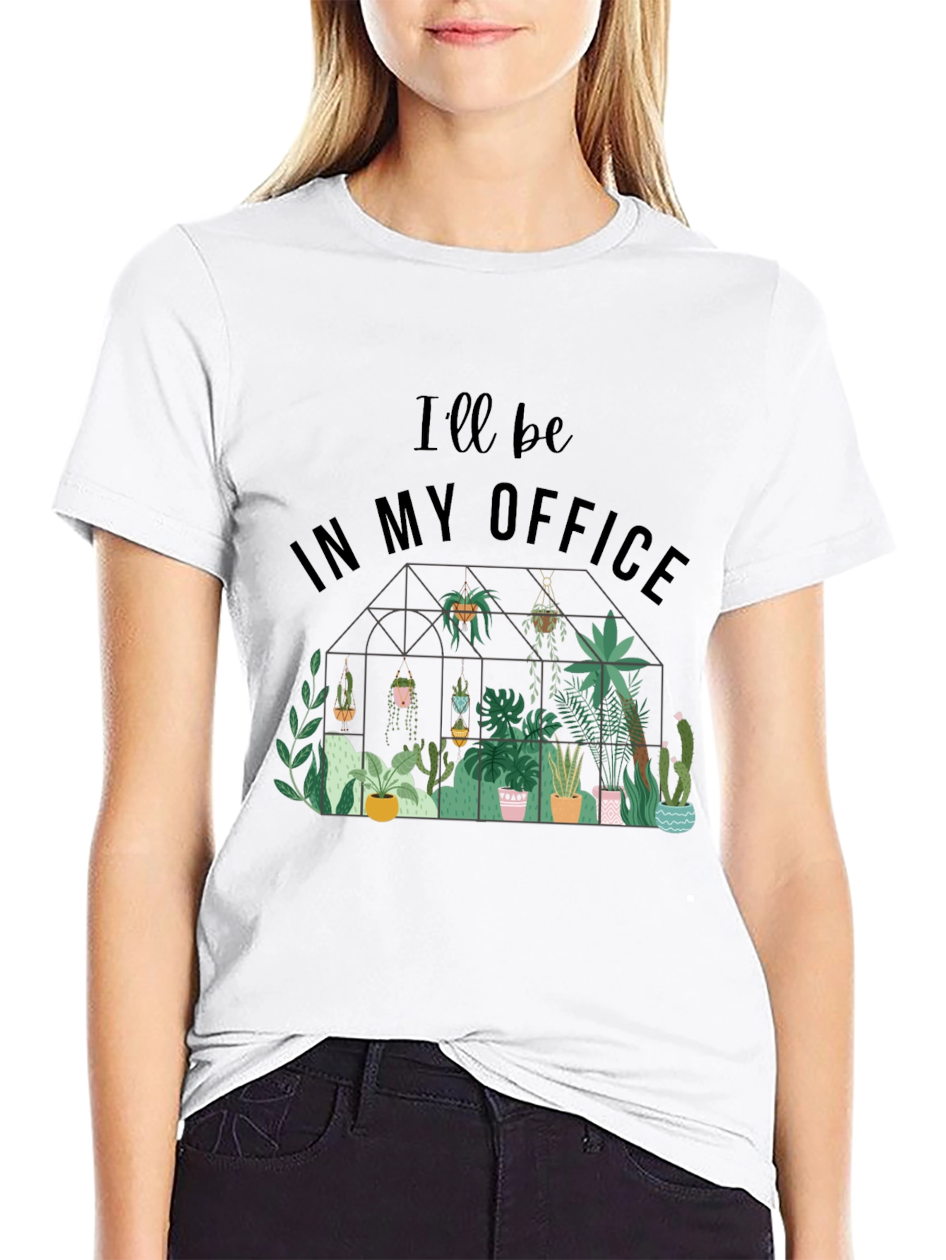 Ill Be In My Office Plant Lover T-Shirt
