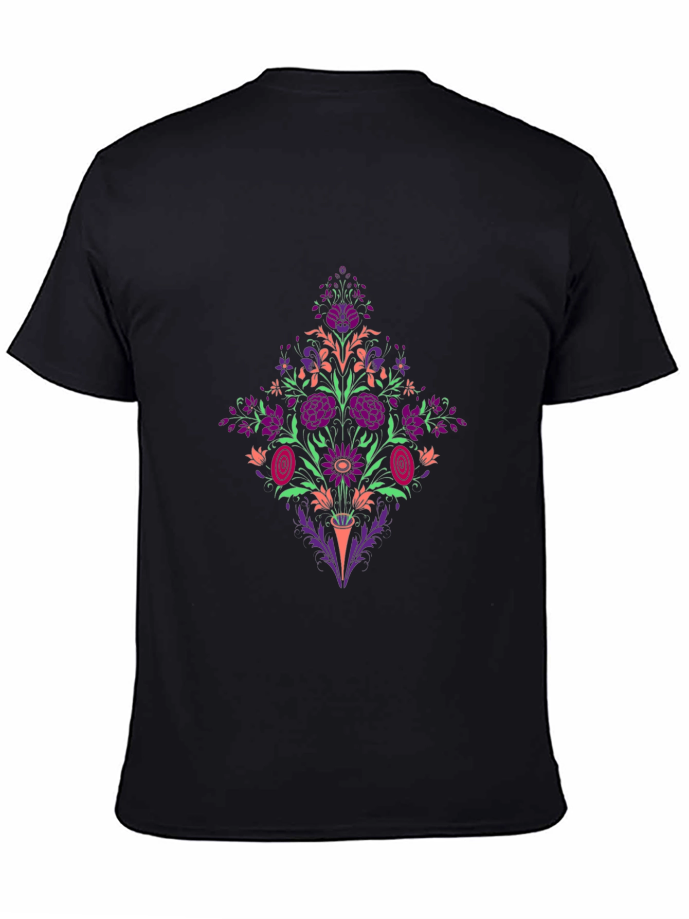 Floral Diamond Graphic Tee