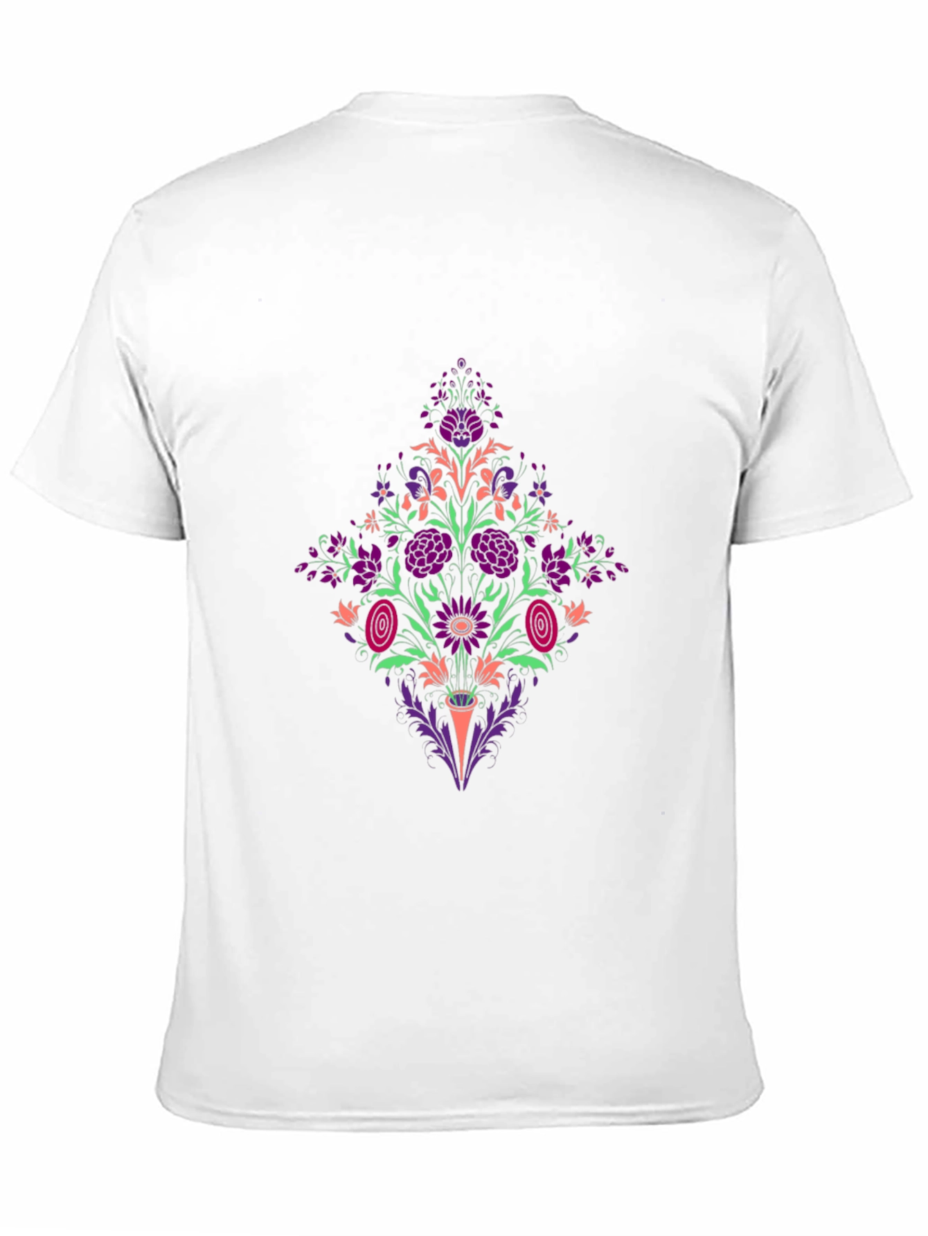 Floral Diamond Graphic Tee