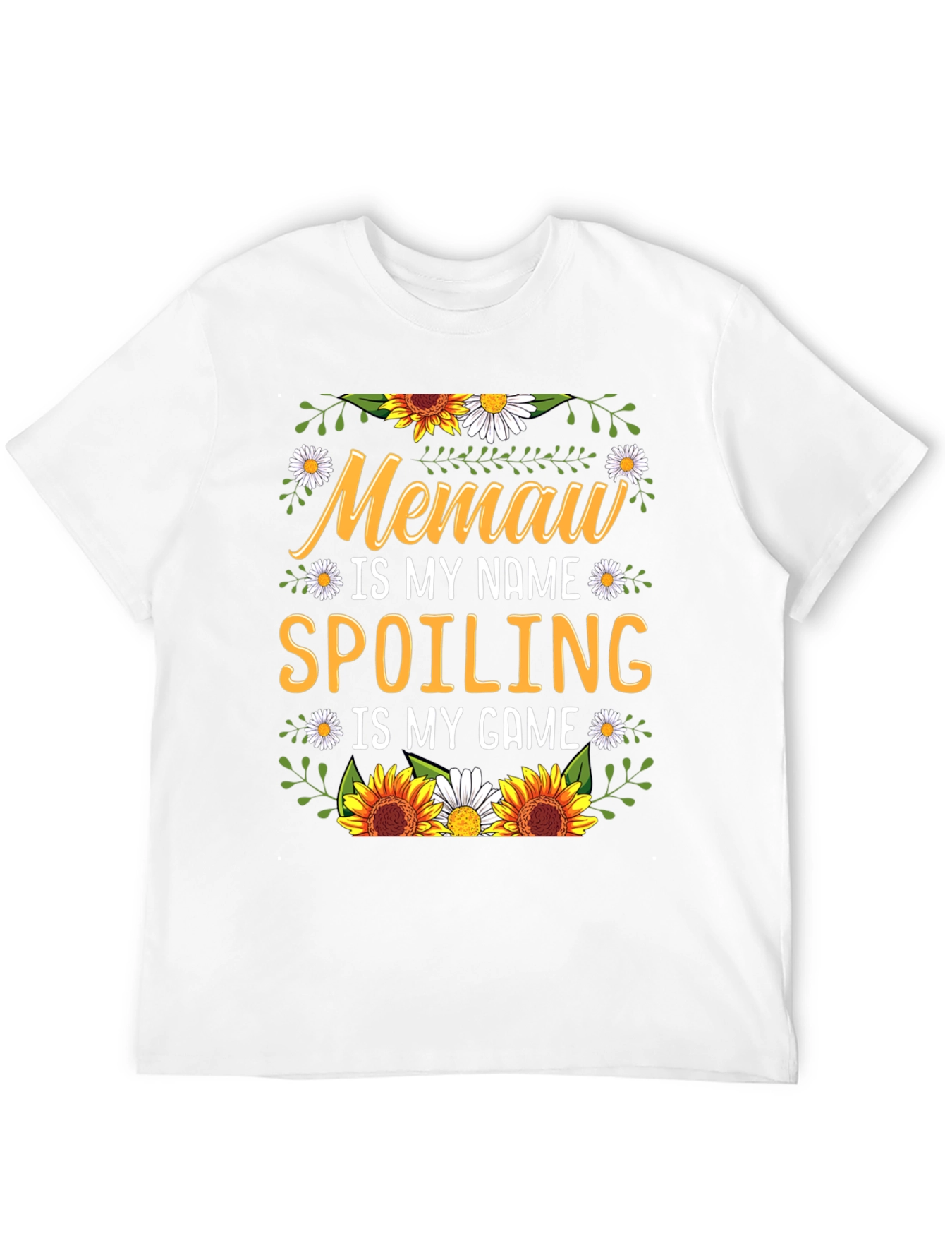 Memaw Spoiling Is My Game Graphic Tee