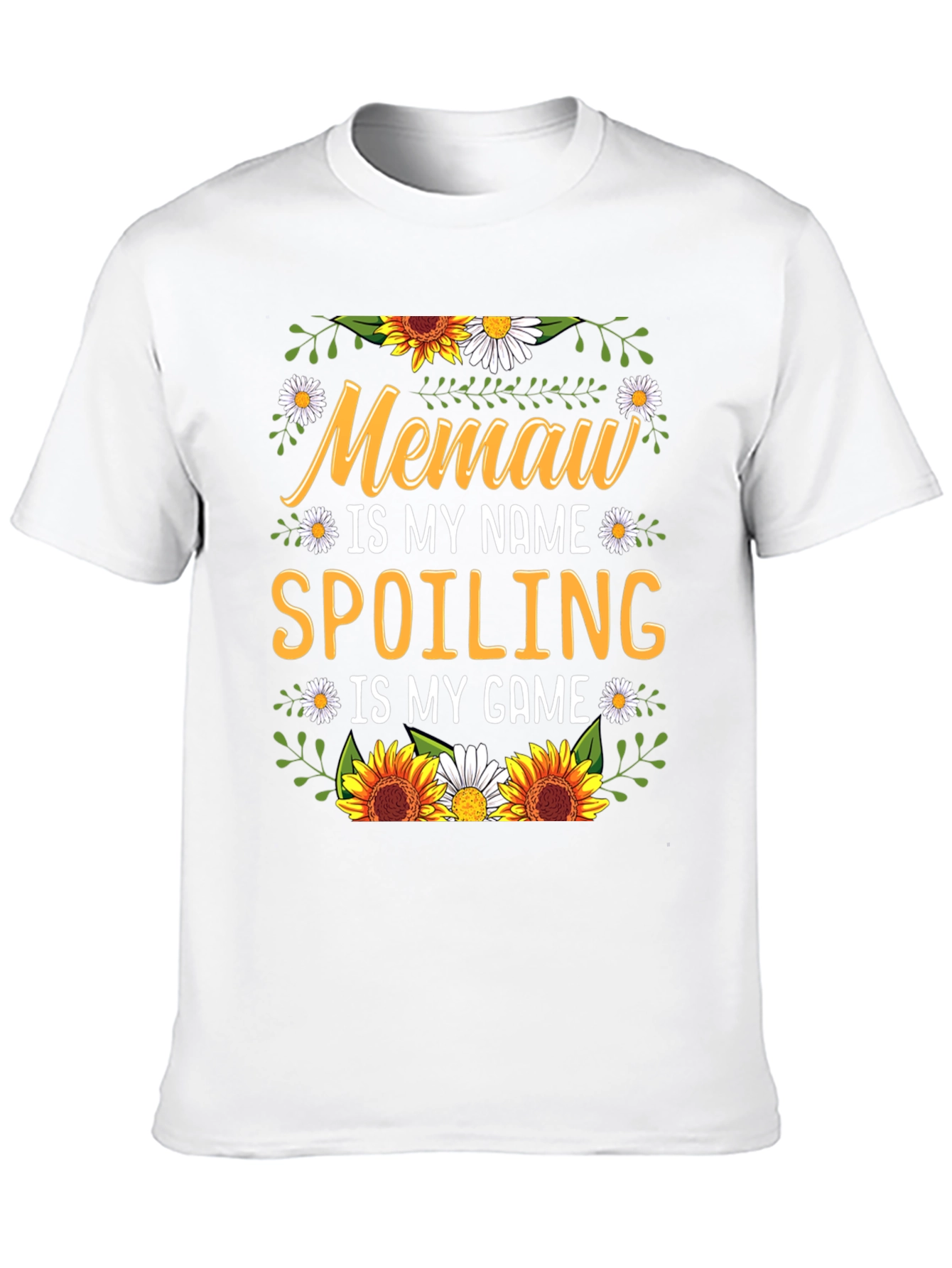 Memaw Spoiling Is My Game Graphic Tee