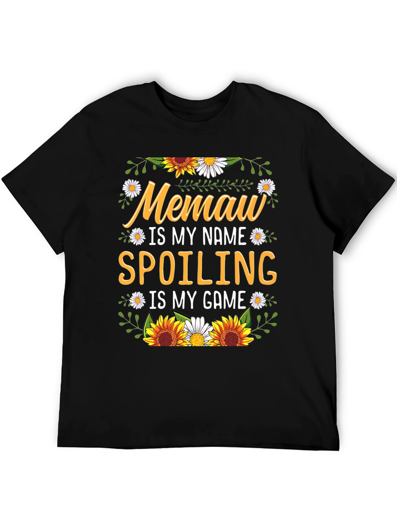 Memaw Spoiling Is My Game Graphic Tee
