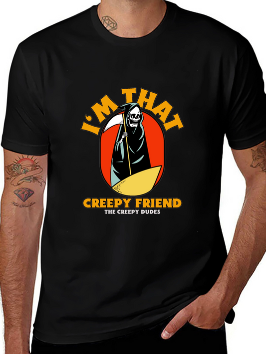 Creepy Dudes Graphic T-Shirt