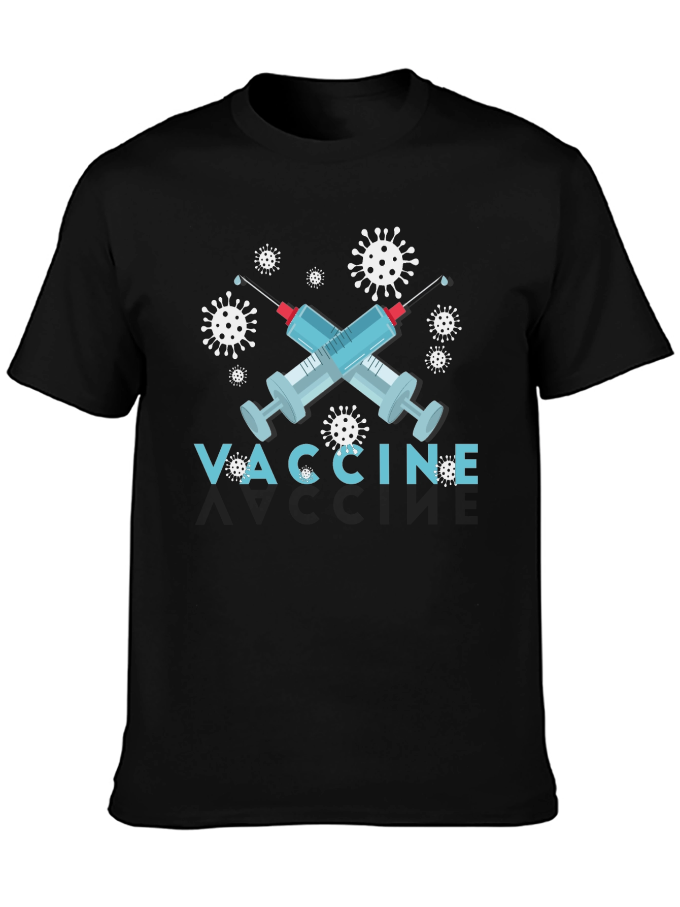 Vaccine Graphic Tee - Unisex Virus Protection T-Shirt