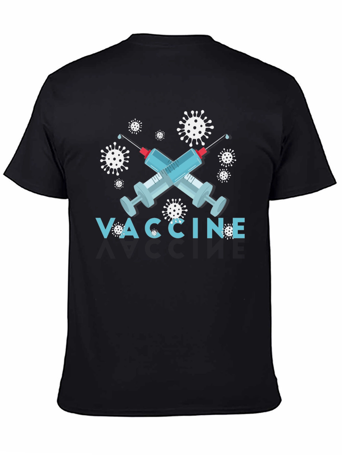 Vaccine Graphic Tee - Unisex Virus Protection T-Shirt