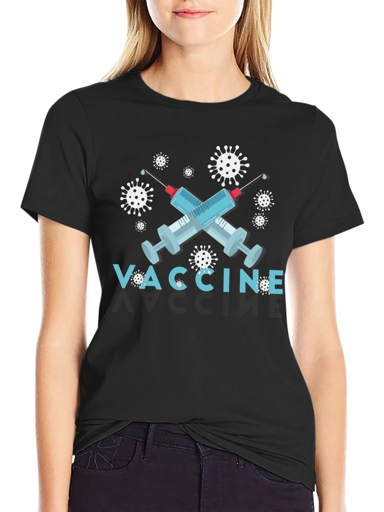 Vaccine Graphic Tee - Unisex Virus Protection T-Shirt