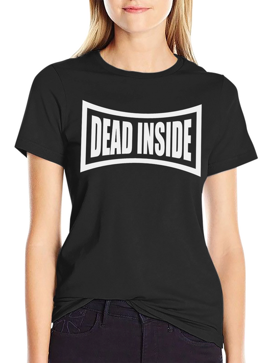Dead Inside Graphic Tee - Black