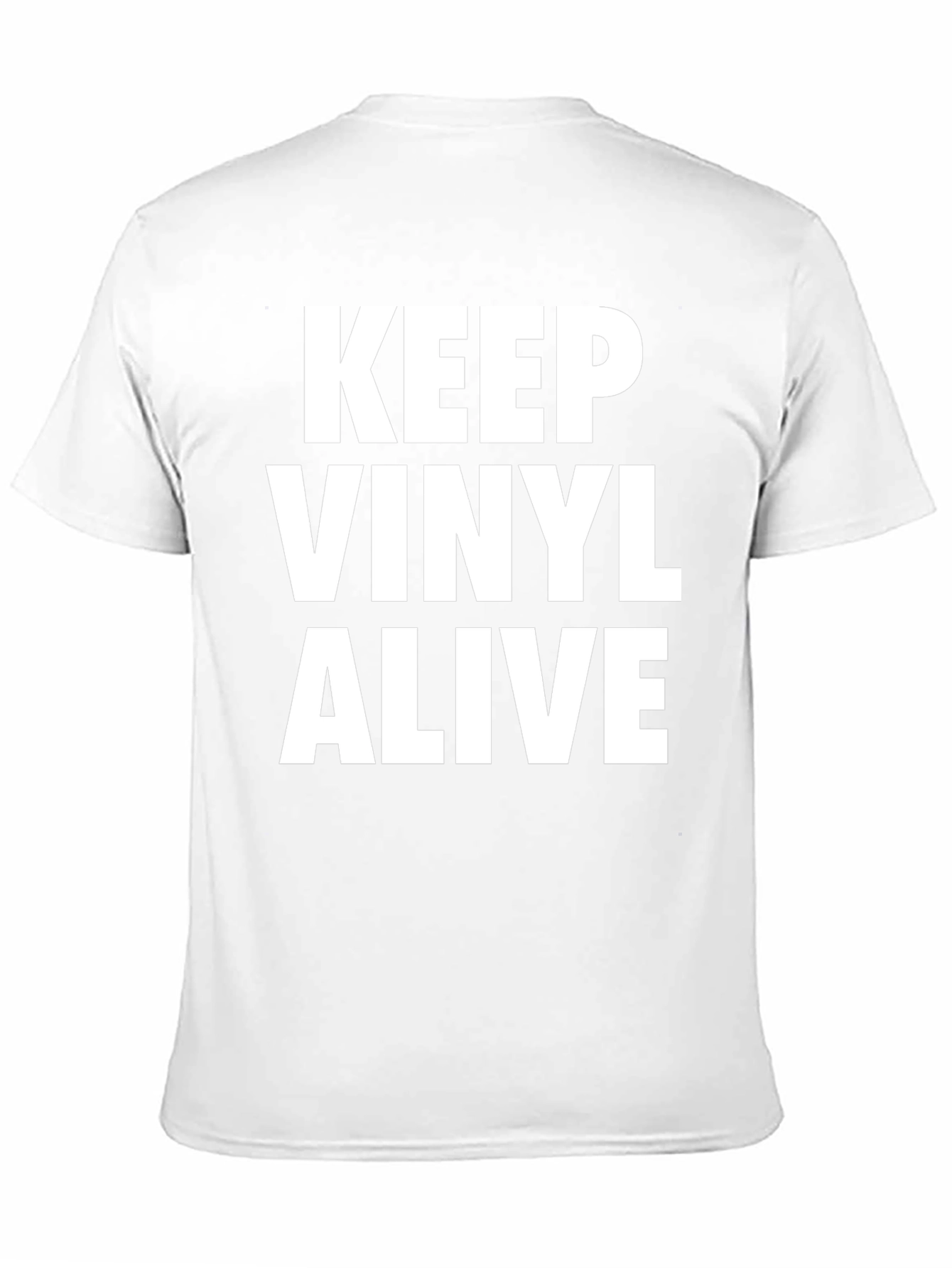 Keep Vinyl Alive Black T-Shirt