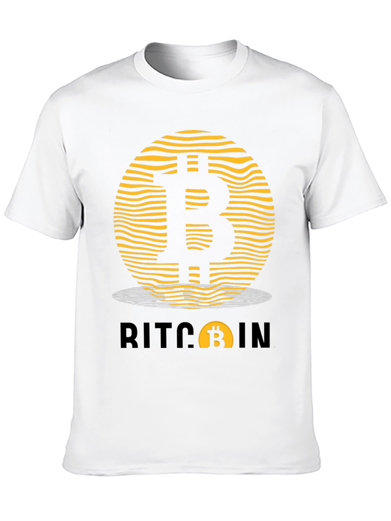 Bitcoin Sunset Graphic T-Shirt