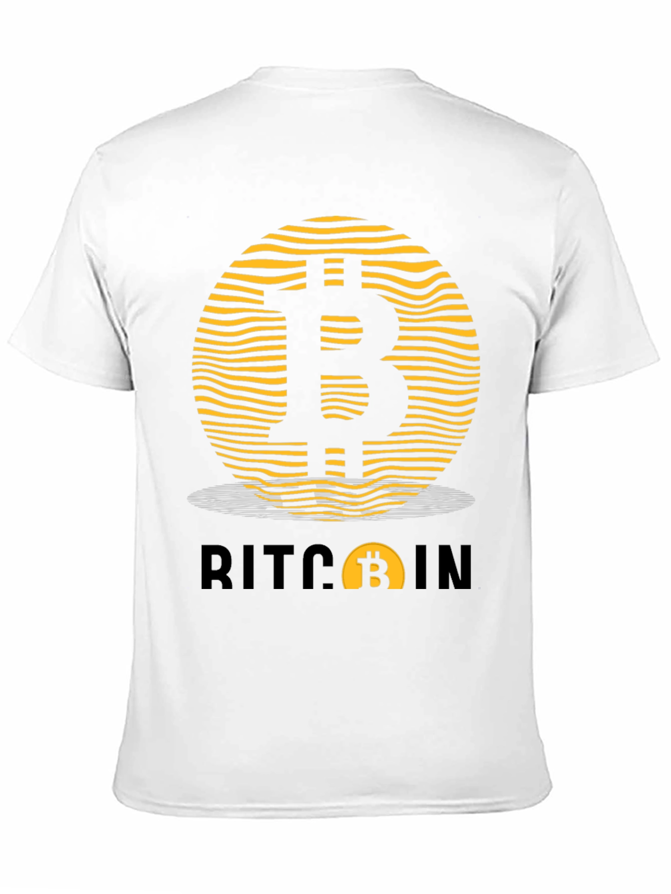 Bitcoin Sunset Graphic T-Shirt