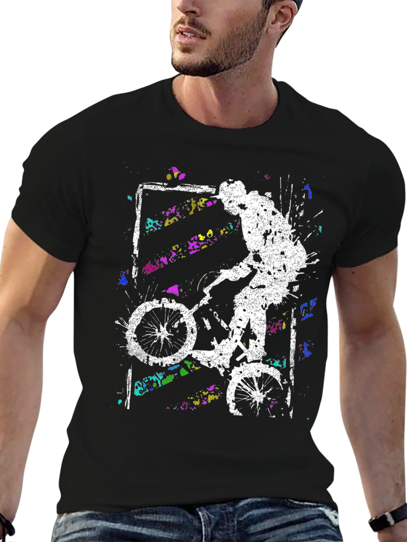 Mountain Biker Graphic Tee