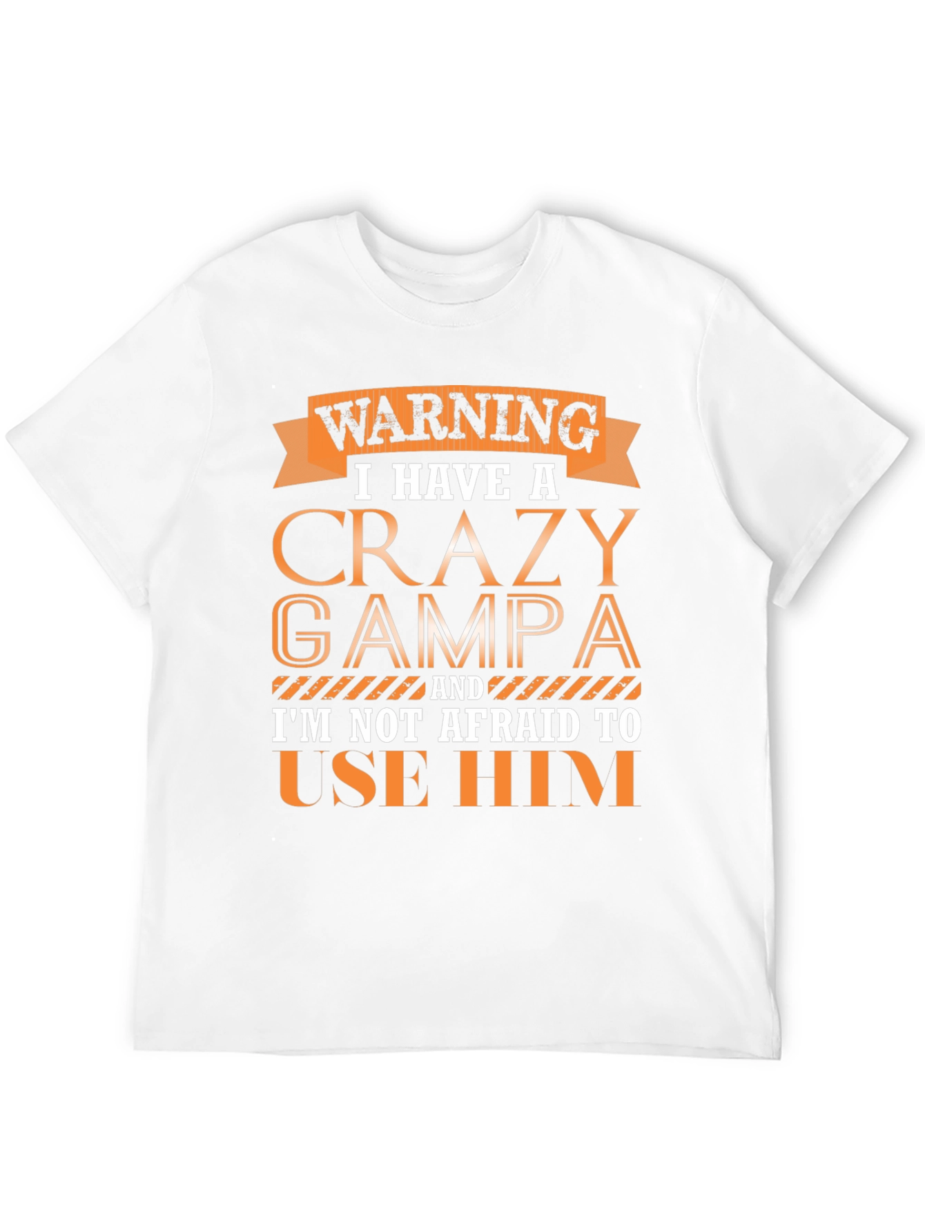 Crazy Grampa Graphic Tee