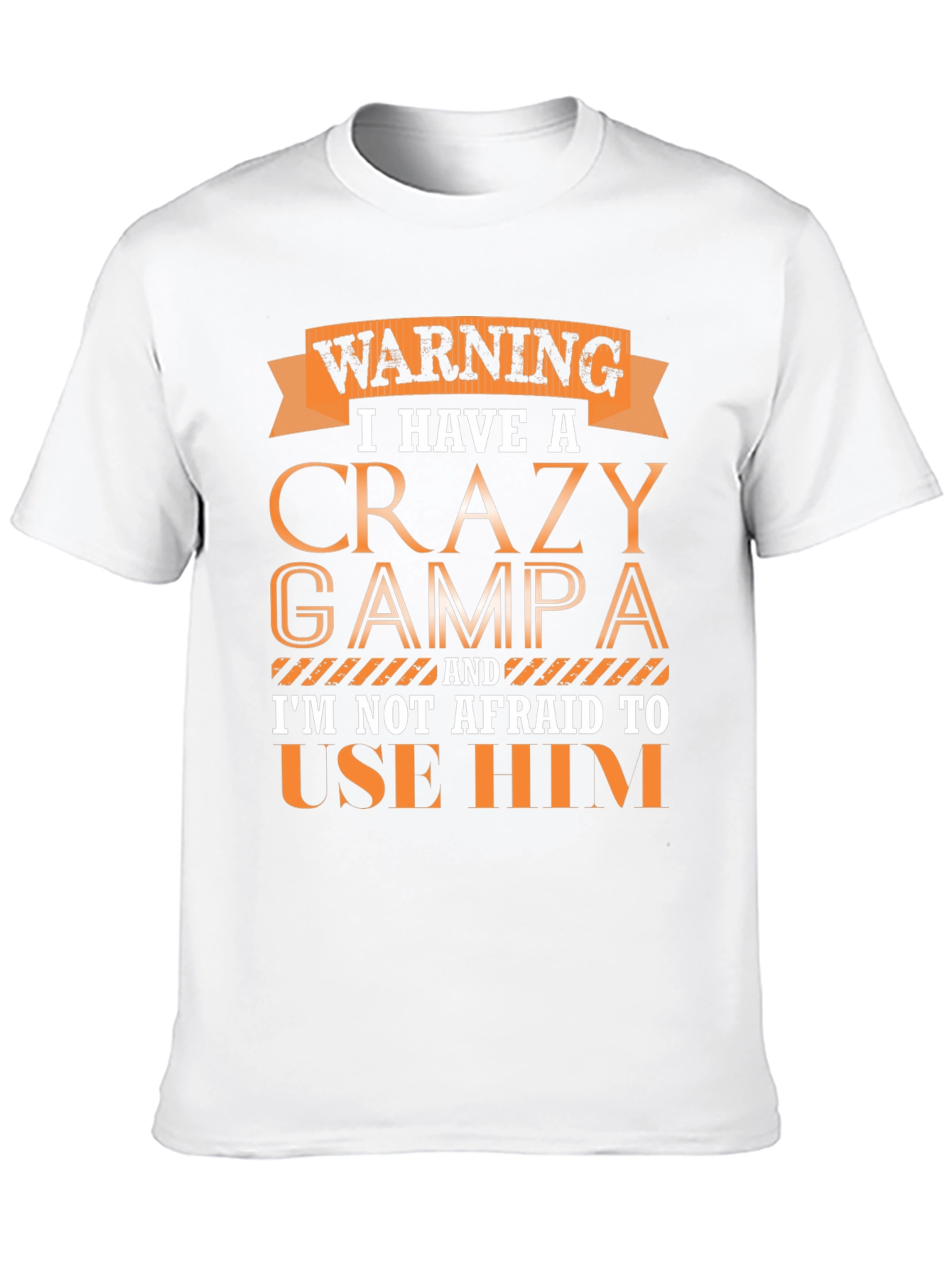 Crazy Grampa Graphic Tee