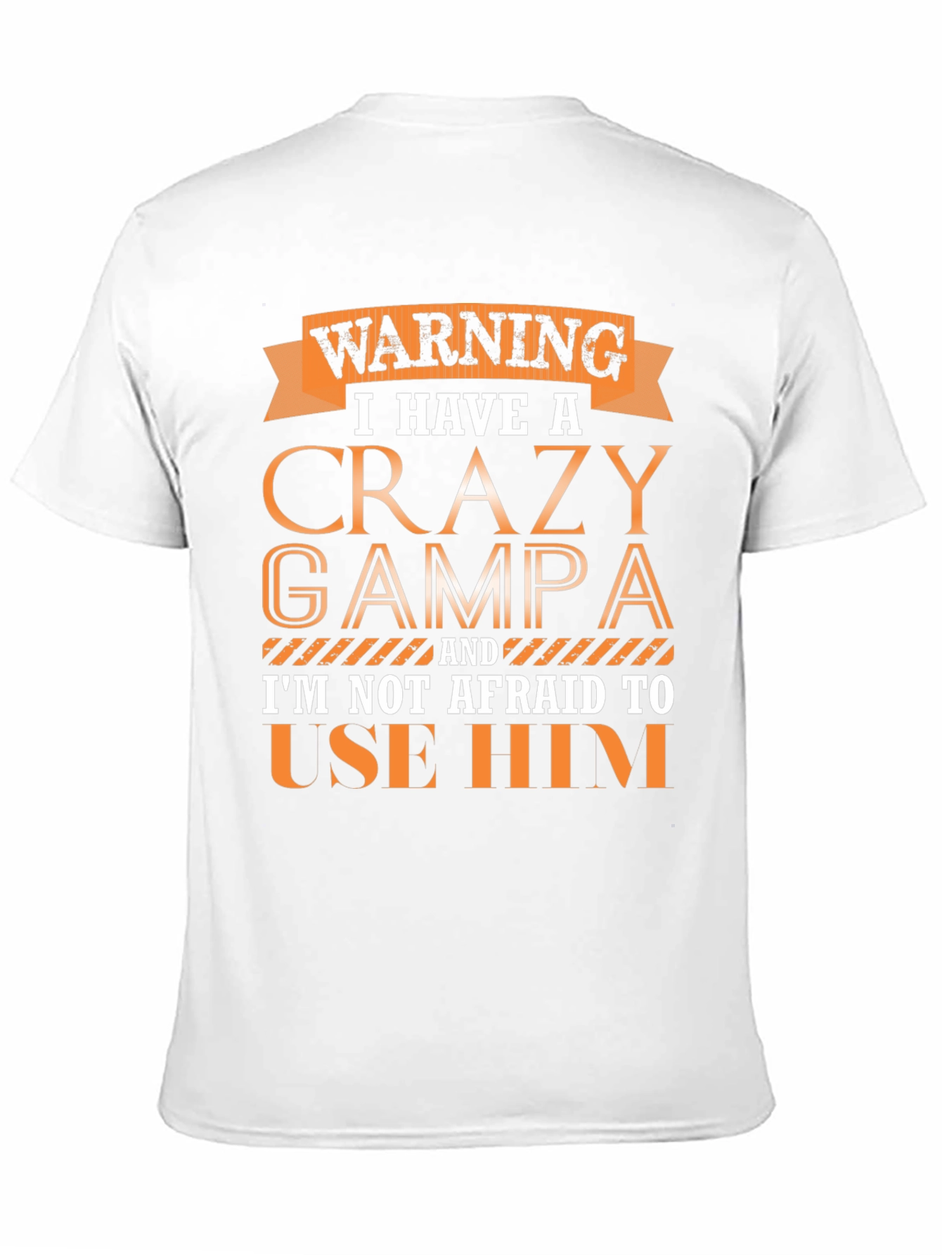 Crazy Grampa Graphic Tee