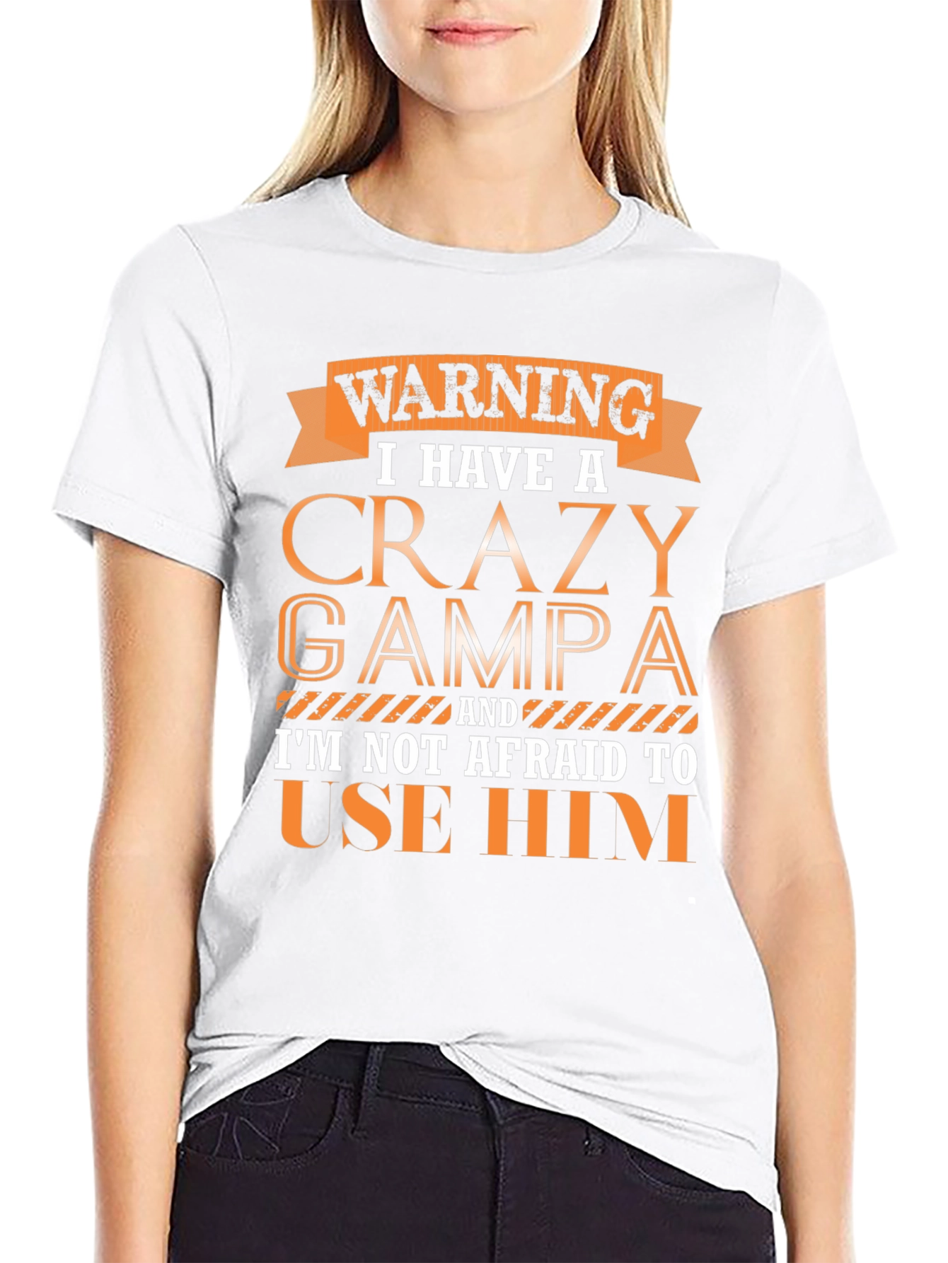 Crazy Grampa Graphic Tee