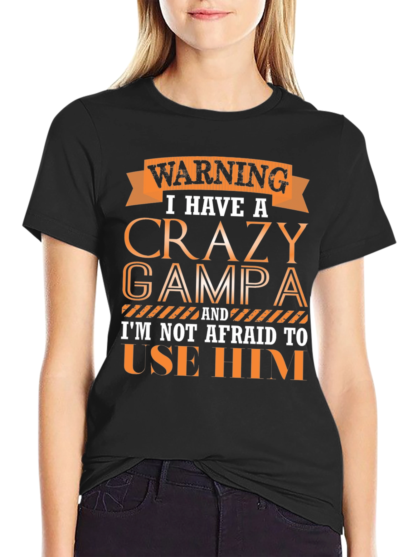 Crazy Grampa Graphic Tee