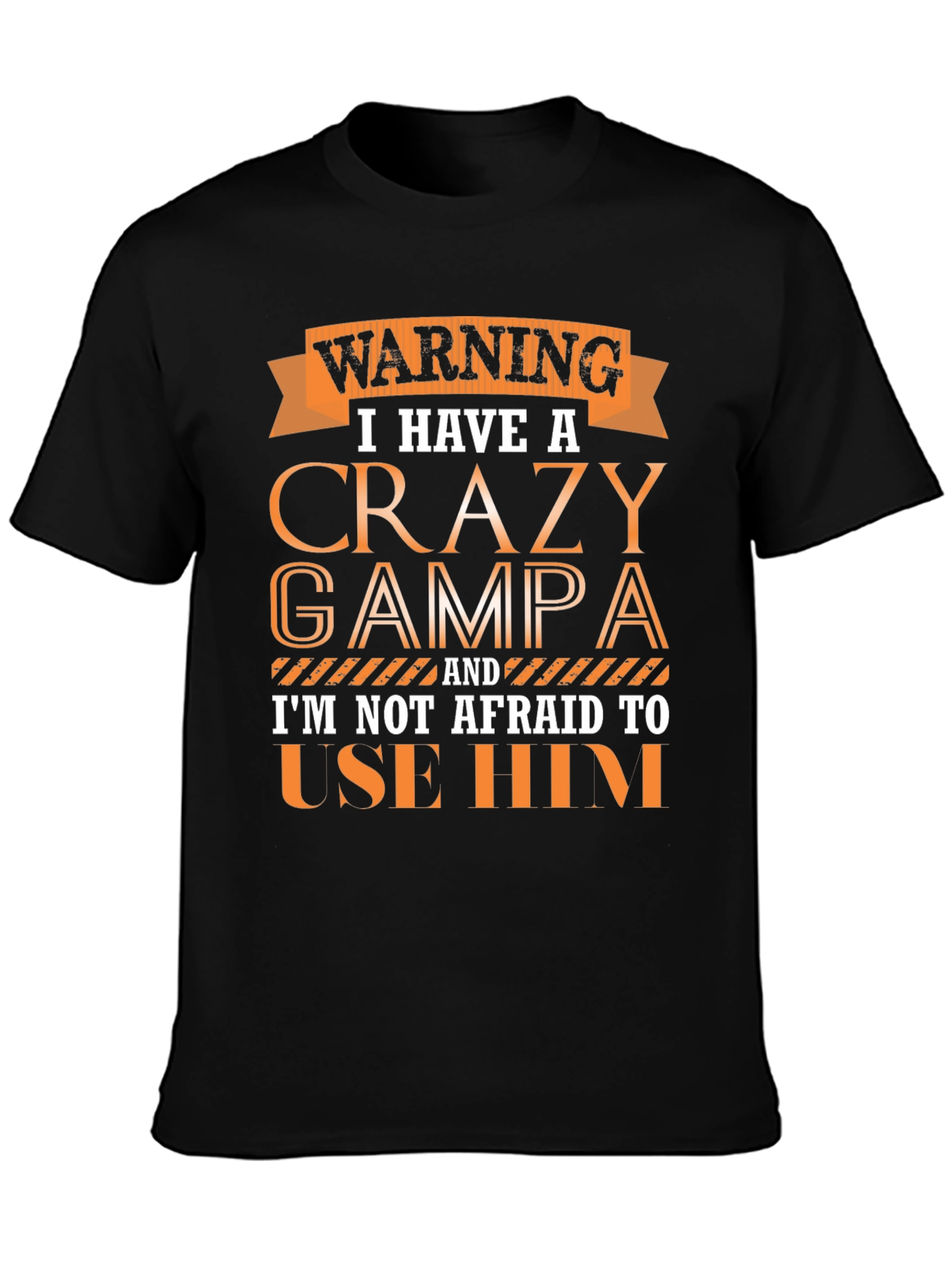 Crazy Grampa Graphic Tee