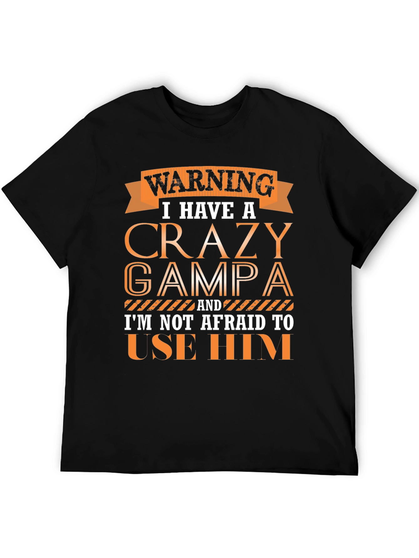 Crazy Grampa Graphic Tee