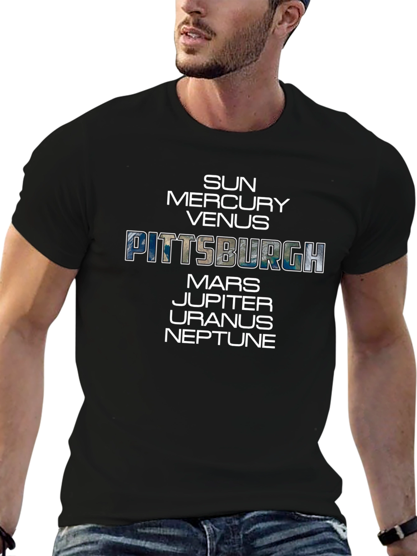 Pittsburgh Planets Graphic Tee