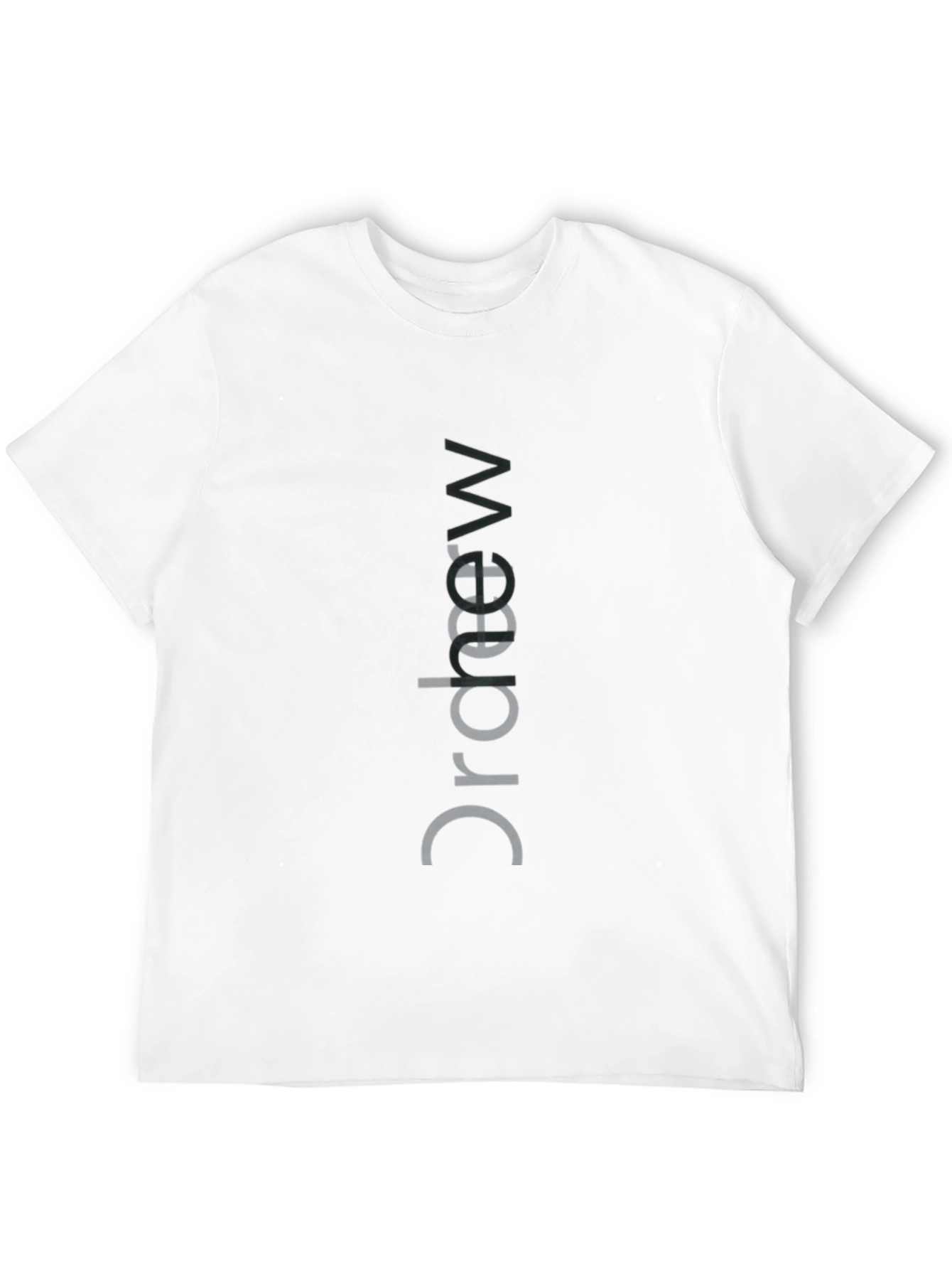 Ordoew Graphic Print T-Shirt - Casual Wear