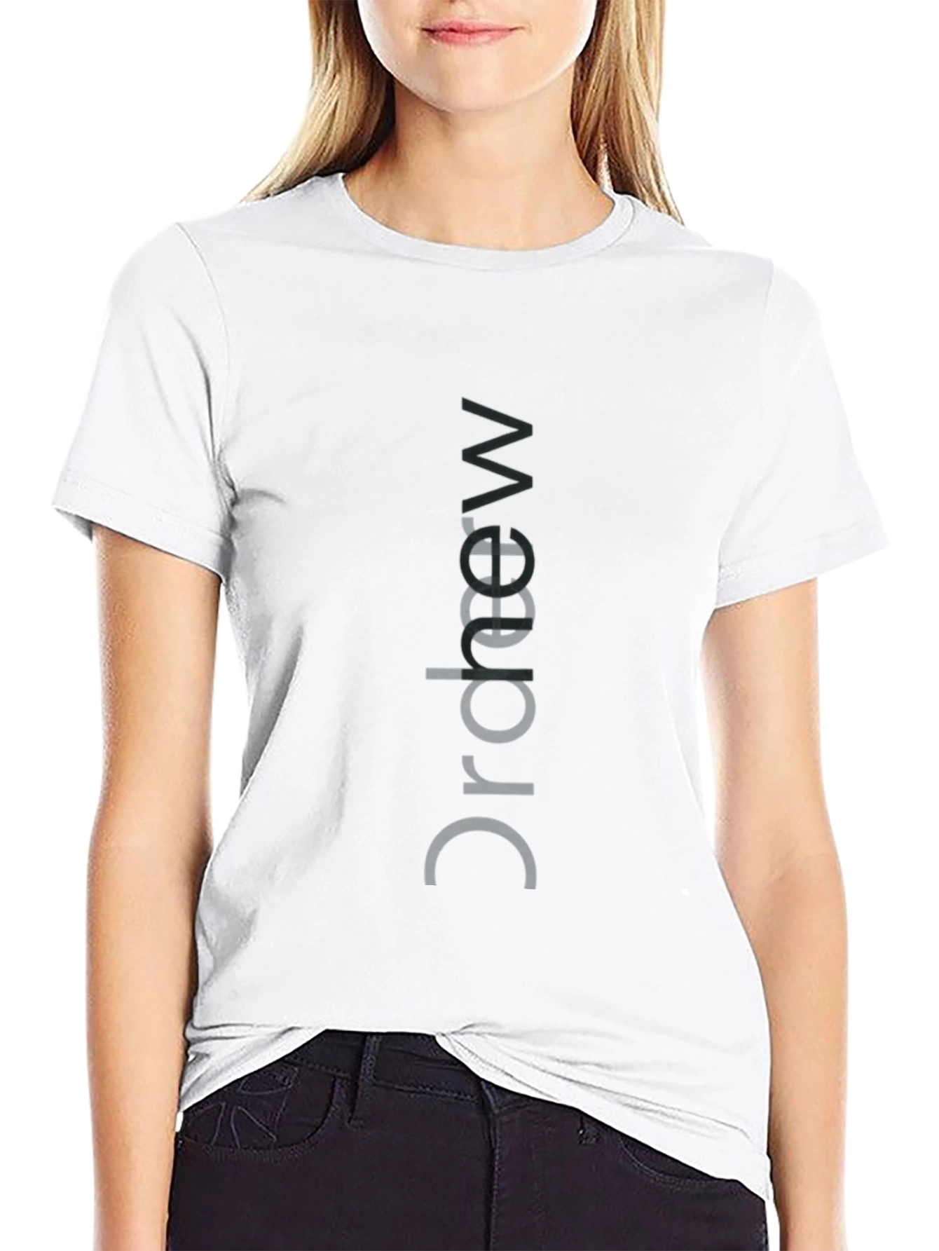 Ordoew Graphic Print T-Shirt - Casual Wear